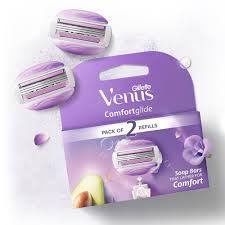 GILLETE VENUS COMFORTGLIDE RAZOR 2NOS